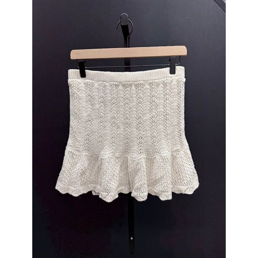 Freshman 1996 Crochet Mini Skirt